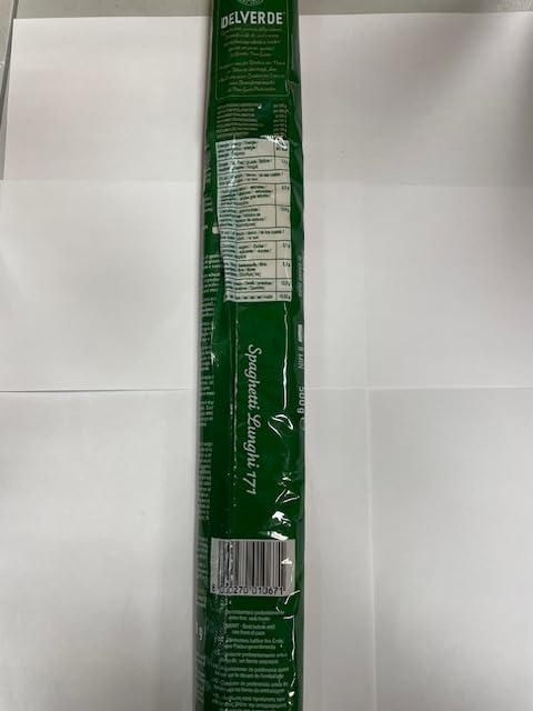 HealthyLiving4u Delverde Long Spaghetti, 500g - Authentic Italian Pasta - Excellent For Snacking, Stir-Frying, Soups, Or As A Quick Side Dish - Ready In Few Minutes (Pack of 1)