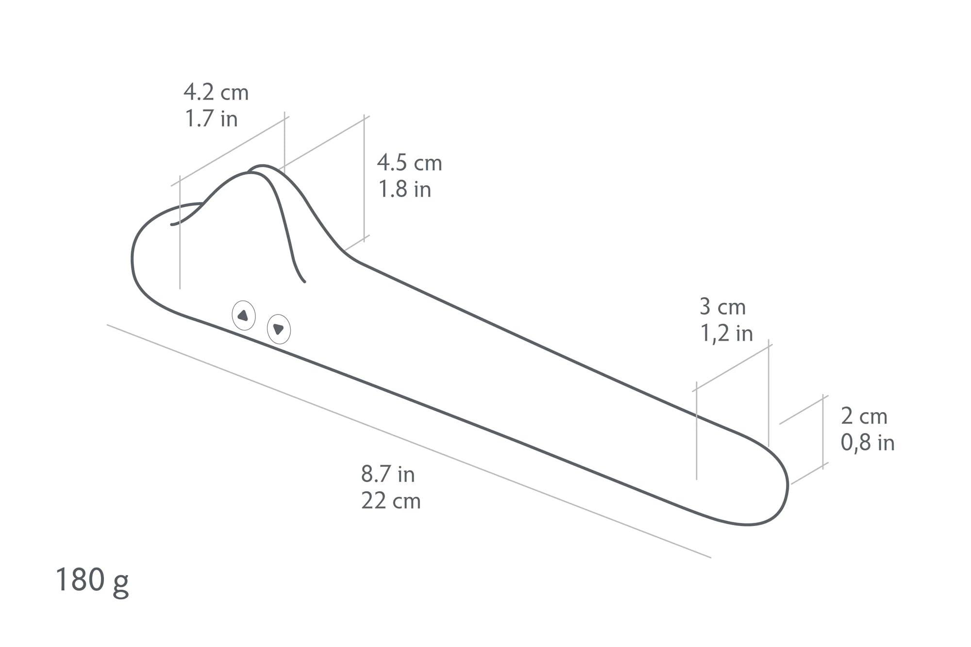 MysteryVibe Crescendo 2, Smart Vibrating Intimate Massager Award-Winning, Ultra-Bendable Vibrator for Pelvic Wellness, Muscle Relaxation&ComfortEnhance Sensation, Support Blood Flow,Promote Natural Lubrication