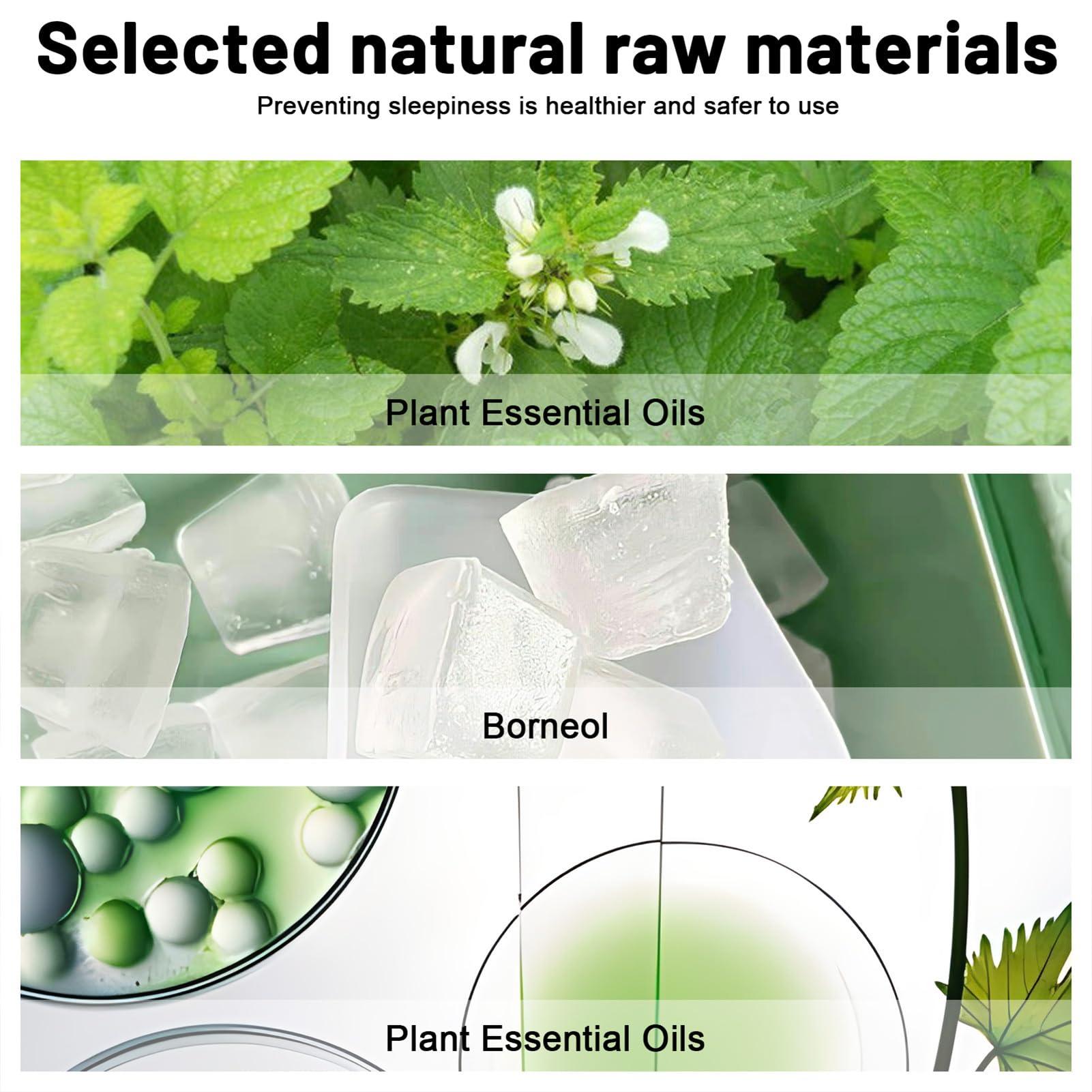 Hudhowks Nasal Inhaler, Two- Nasal Inhaler Stick, Double Aromatherapy Nasal Stick, Refreshing Nasal Cooling Stick, Portable Personal Diffuser Sniffer Stick For Vitality Energy Oil, Boost Energy