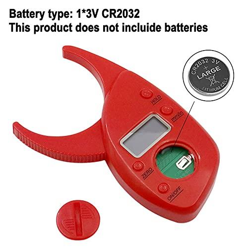 BYYLECL BYYLECL Digital Body Fat Caliper, Skin Muscle Tester Digital Display Lcd Body Fat Caliper Analyzer Fitness Muscle Measure Tool