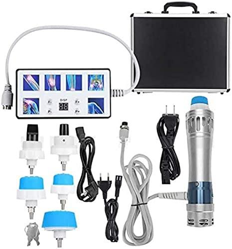 Generic Shockwave Therapy Machine for Ed, Electromagnetic Extracorporeal Machine Relief for Plantar Fasciitis, Tendonitis, Elbow Pain