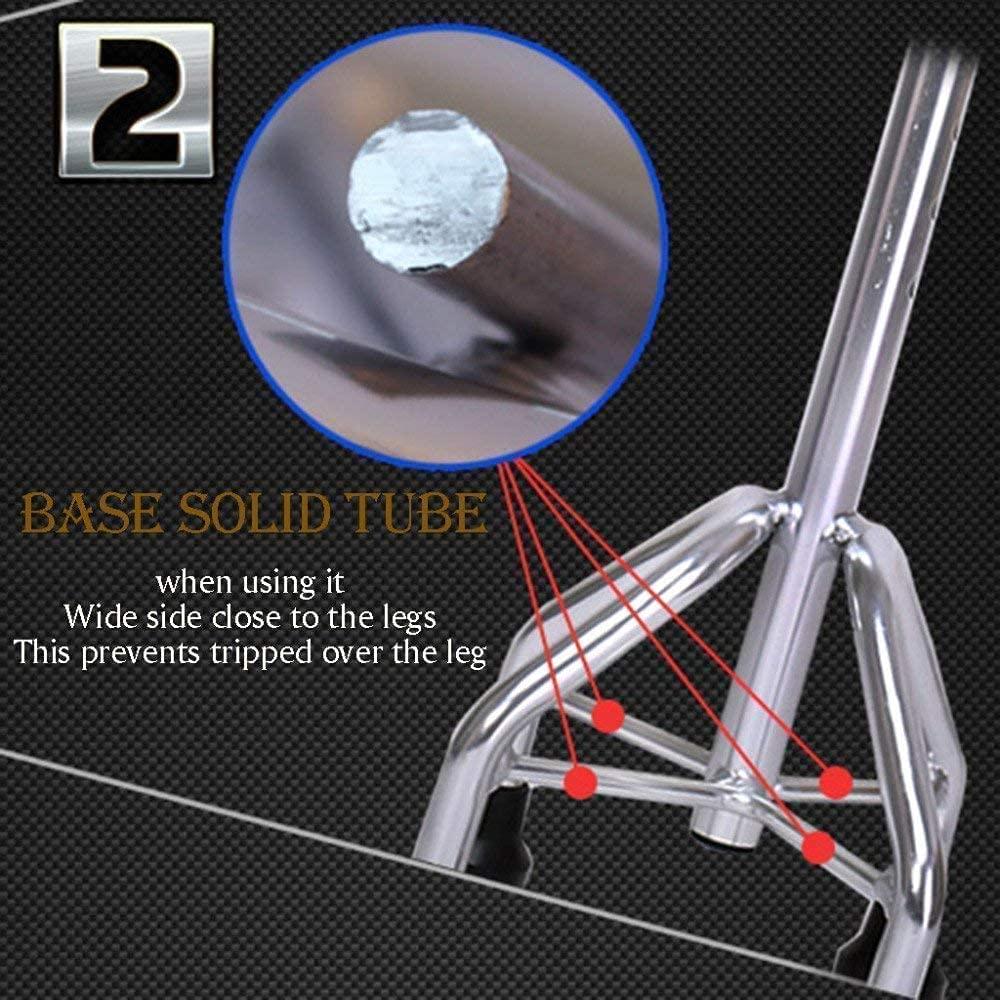 THIHIXEC Canes Walking Stick Elderly Telescopic Four Legged Illuminated Walking Stick Non Slip Aluminum Alloy Height Adjustable,Gold,Gold Practical Star of Light