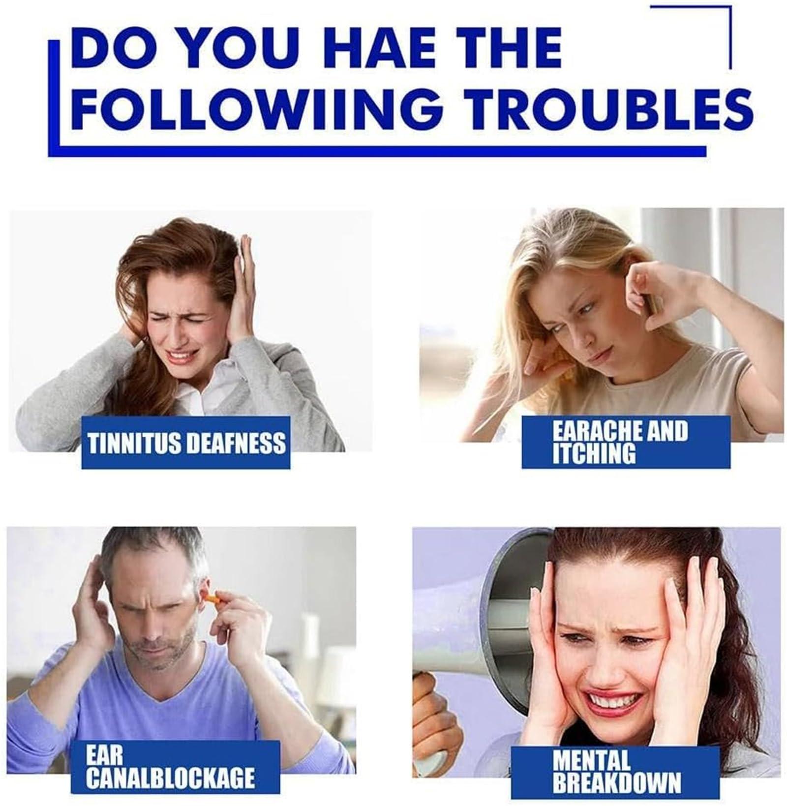 Nihexo Luhaka Tinnidrop Tinnitus Relief Spray, 2023 New Tinnitus Relief for Ringing Ears-Spray, Tinnitus Relief for Ringing Ears, Tinnitus Relief Spray, Earwax Cleaning Care Spray - Stop Tinnitus (1 Pcs)