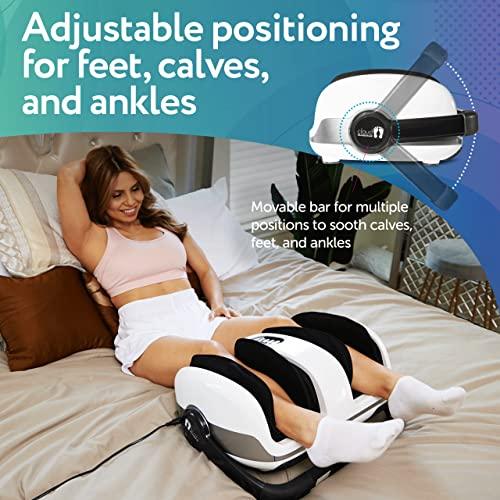 Cloud Massage Cloud Massage Shiatsu Foot Massager Machine -Increases Blood Flow Circulation, Deep Kneading, with Heat Therapy -Deep Tissue, Plantar Fasciitis, Diabetics, Neuropathy