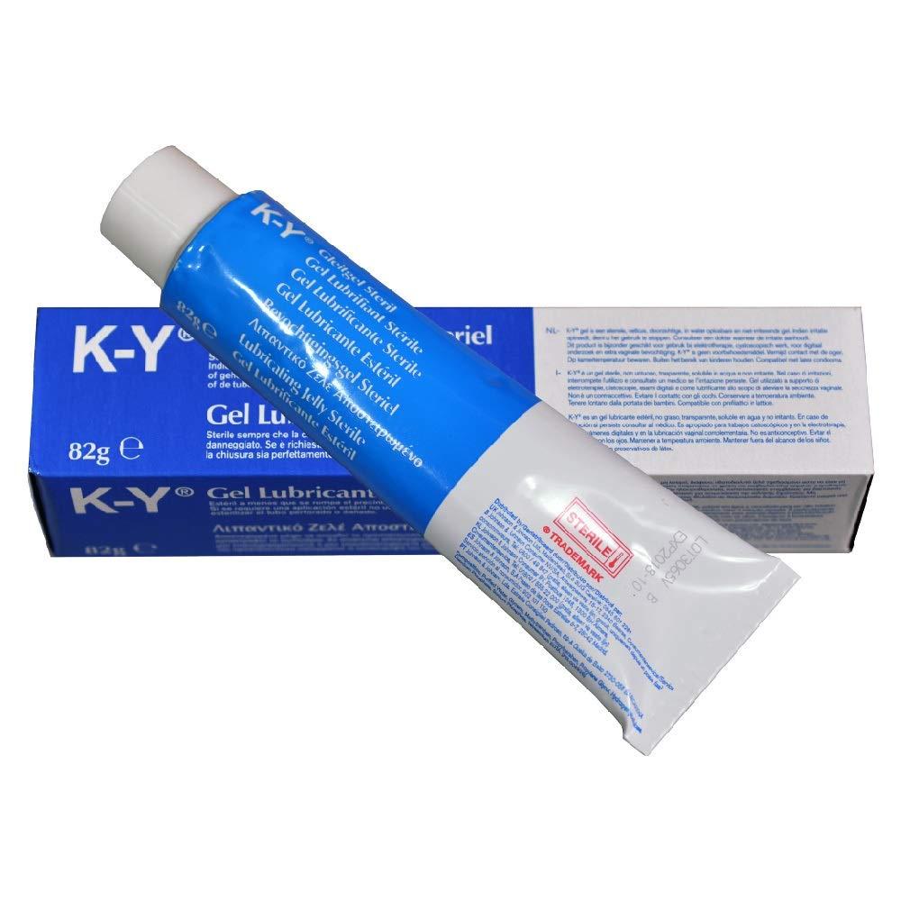 Johnson & Johnson TWELVE PACK of K-Y Gel Lubricating Sterile Jelly 82g by K-Y