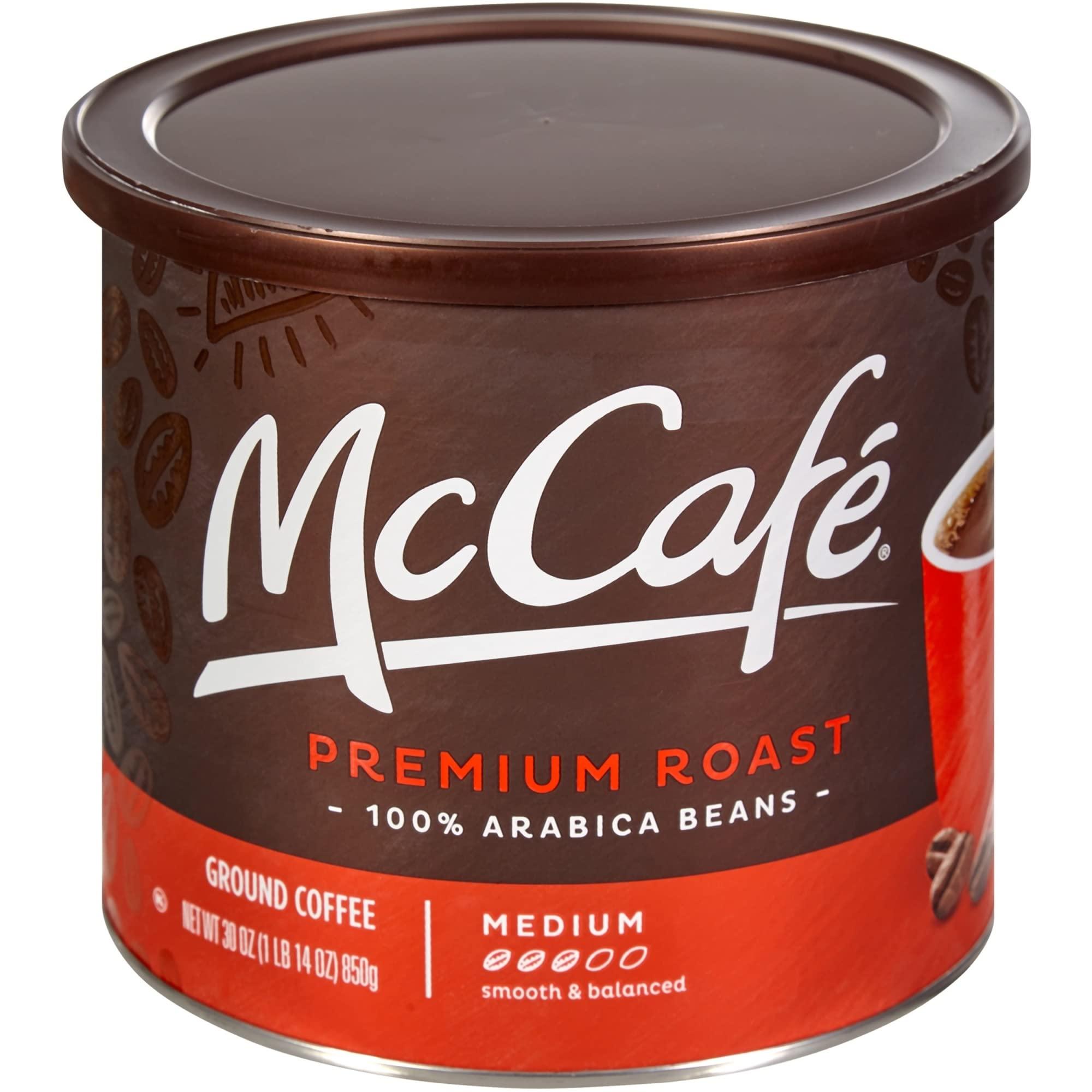 McCafe McDonalds McCafe Premium Roast Medium Ground Coffee 850g