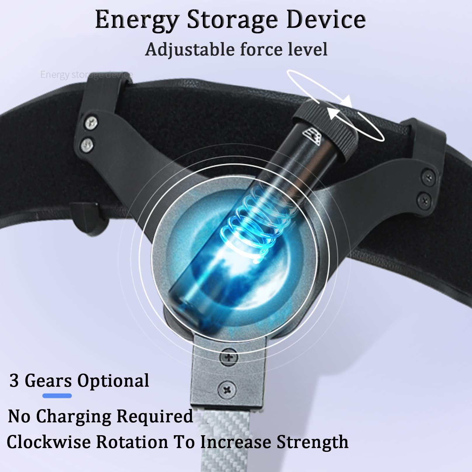 BiiKoon Walking Aid Bionic Body Power Walkers Leg Rehabilitation Training Assisted Lower Limb Mobility Standing Walking Aids for Postoperative Non-powered (Color : Both legs, Size : L)