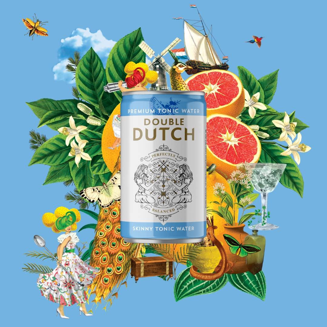 Double Dutch Double Dutch Skinny Tonic Water, 6 x 150ml