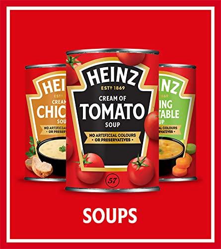 HEINZ Heinz Classic Soup: Cream of Tomato Soup, 400 g (Pack of 12) - vegetarian soup with plant power