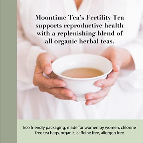 Moontime Tea Organic Fertility Tea, 30 Tea bags
