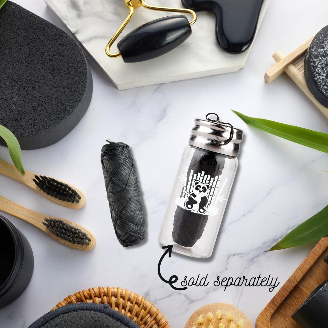 BOONBOO Boonboo Dental Floss Refill | Bamboo Fiber & Mint Flavor | 2pcs of 100FT - Total 200FT | Sustainable & Biodegradable | Plastic-Free & Zero-Waste