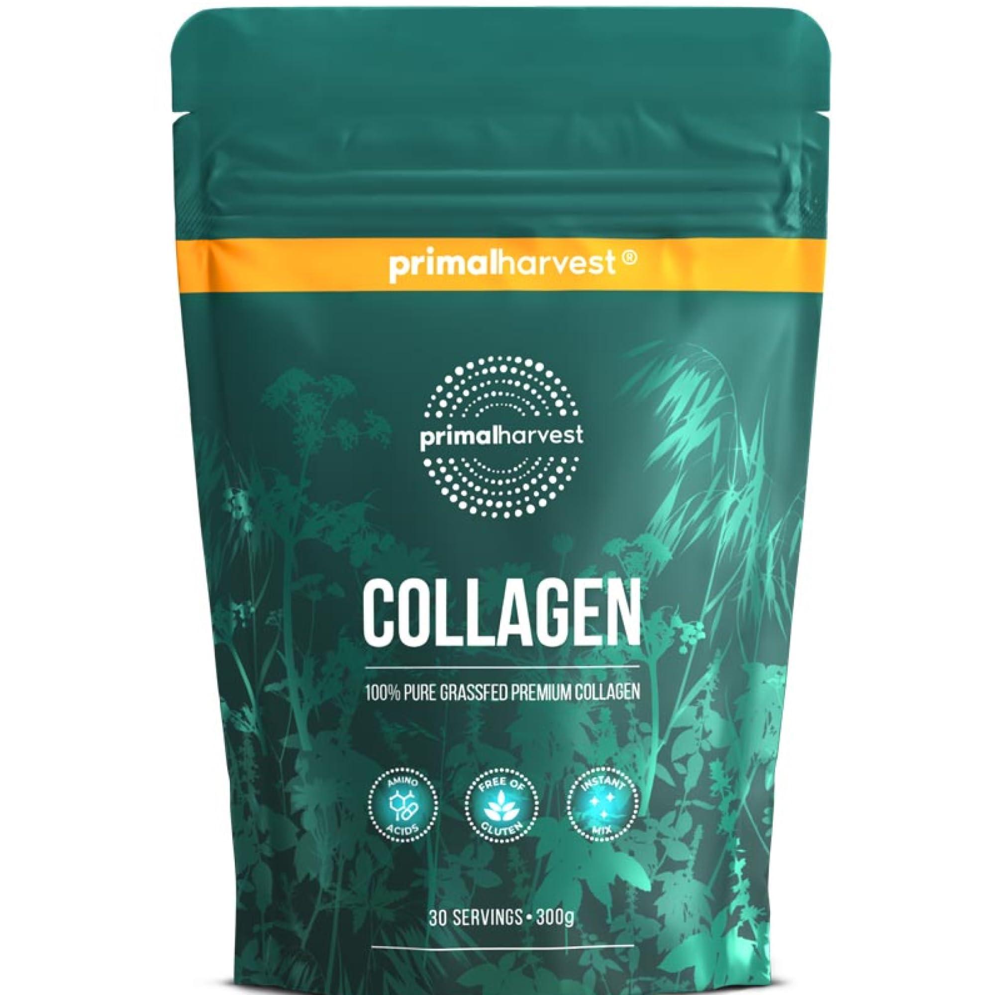 Primal Harvest Primal Collagen by Primal Harvest - Powder Supplement with Type I and III peptides to Help Improve Hair, Skin, Nails and Joints, for Men and Women, 300 Grams