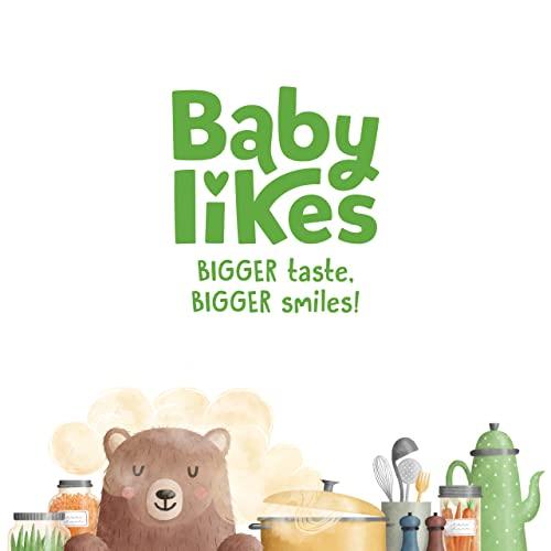 Baby Likes Baby Likes Halal Organic Baby Meals Mixed Combo Pack from 7 months 4 x 130g