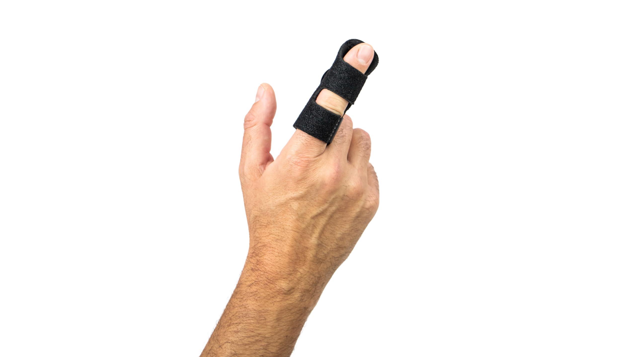 VITTO VITTO Finger Splint for Arthritis - Finger Splints for Broken Finger, Trigger Finger or Mallet Finger. Finger Support for Little Finger, Ring Finger or Middle Finger