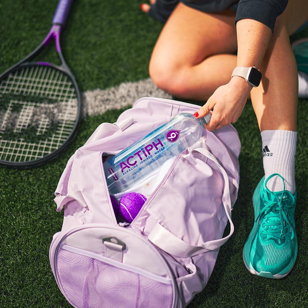 ActiPH Alkaline Ionised Spring Water pH9+ Purified with Electrolytes Clean and Smooth Taste ACTIPH Water (1L x12)