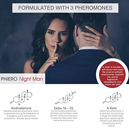 PHIERO Pheromone - 3 Phiero Night Man: Pheromone perfume for men