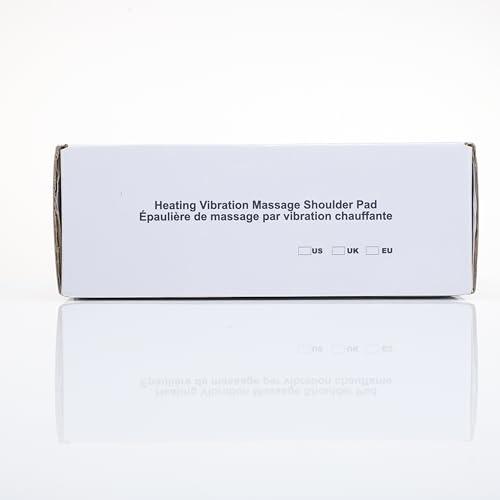 AFDEAL AFDEAL Heated Shoulder Wrap Brace Support with Vibration, Heating Electric Shoulder Wrap with Massage, 3 Modes Cordless Shoulder Pad for Men and Women, Fits for Left or Right Shoulder, Black