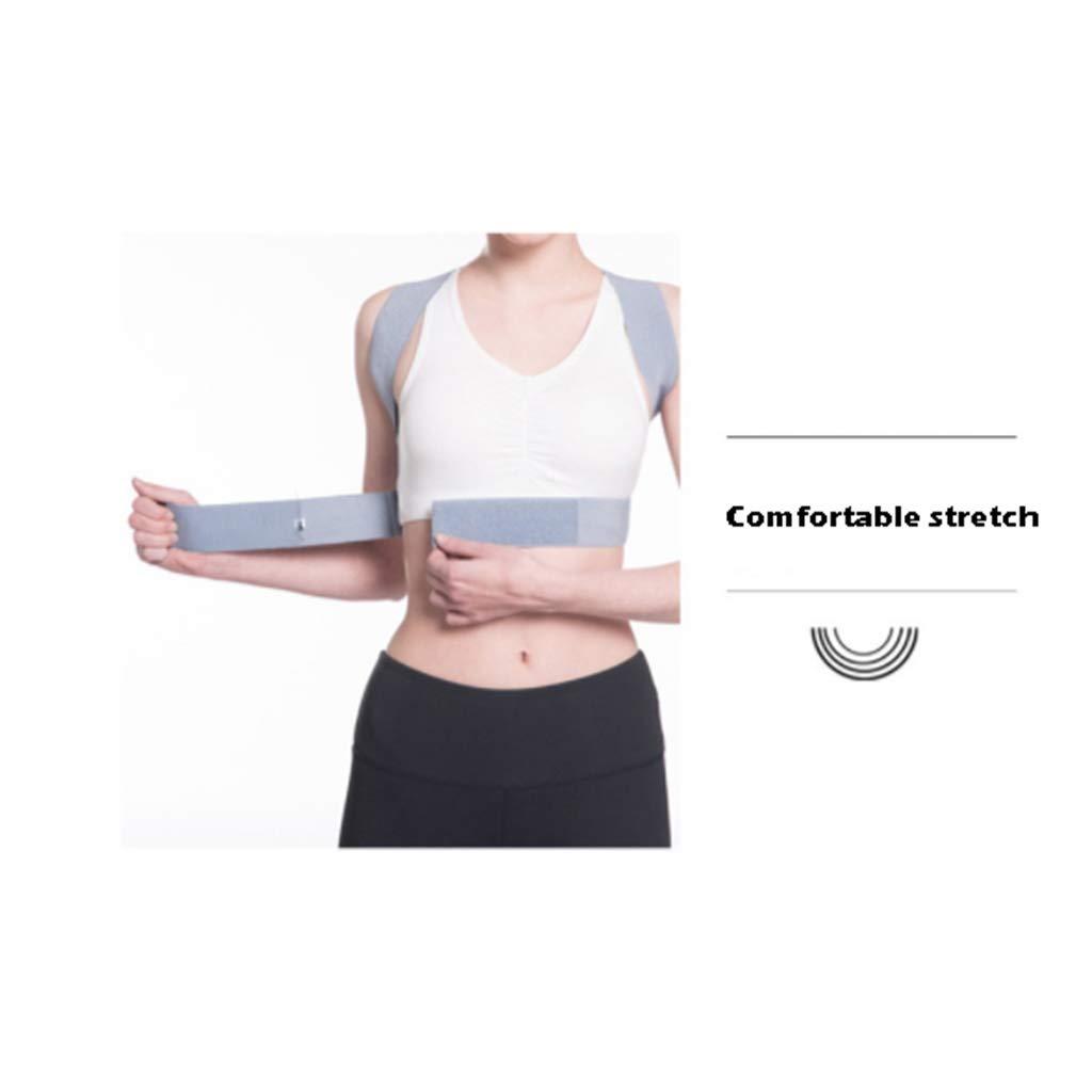 PWABAF Posture corrector Comfortable and Breathable Support Shaping Invisible Design Improve Hump General Population (Various Sizes) (Size : S)