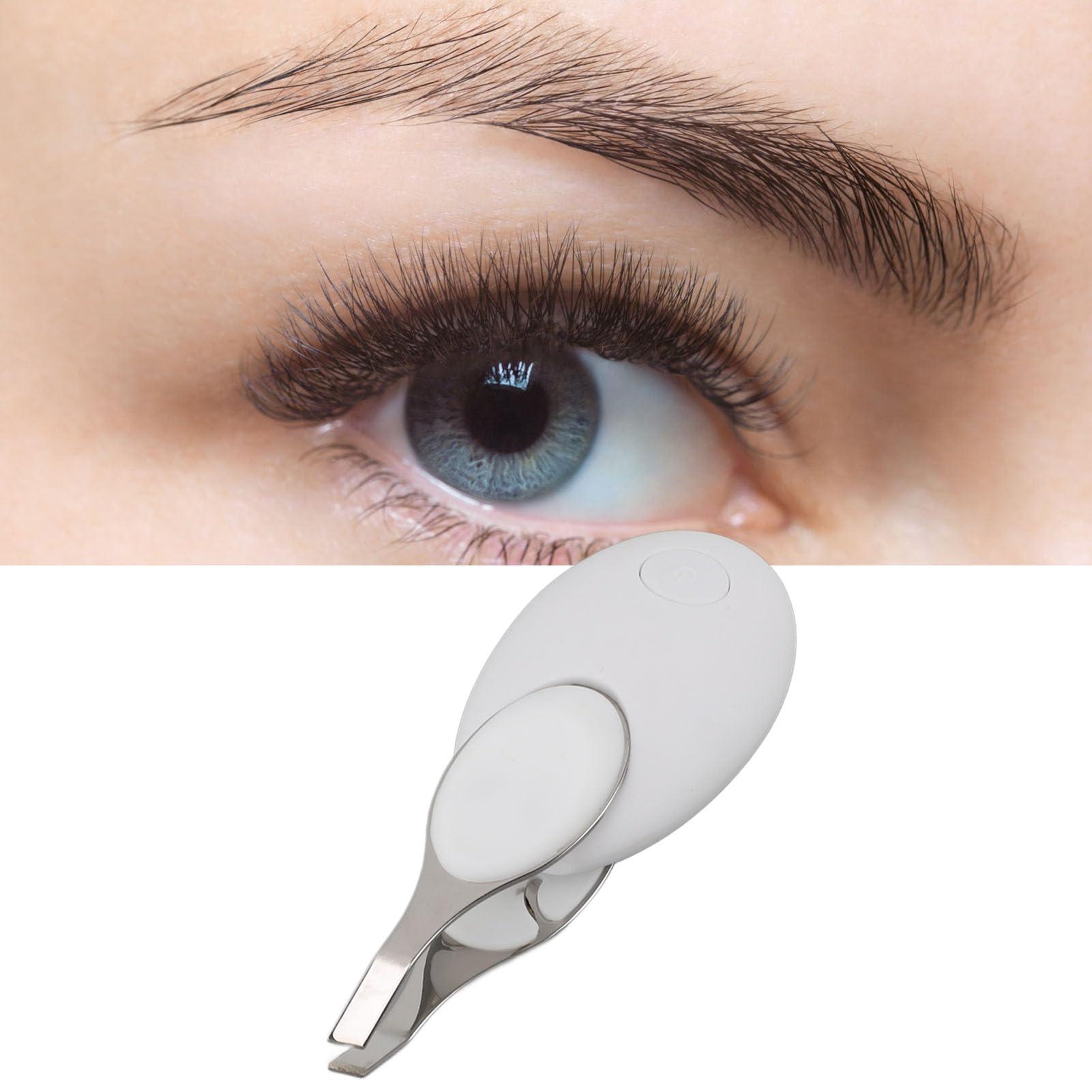 Focket Electric Eyebrow Tweezers, Visualizable Hair Removal Tweezer with HD Camera, WiFi USB Rechargeable Precision Tweezer, Eyebrow Hair Remover for Women, Men