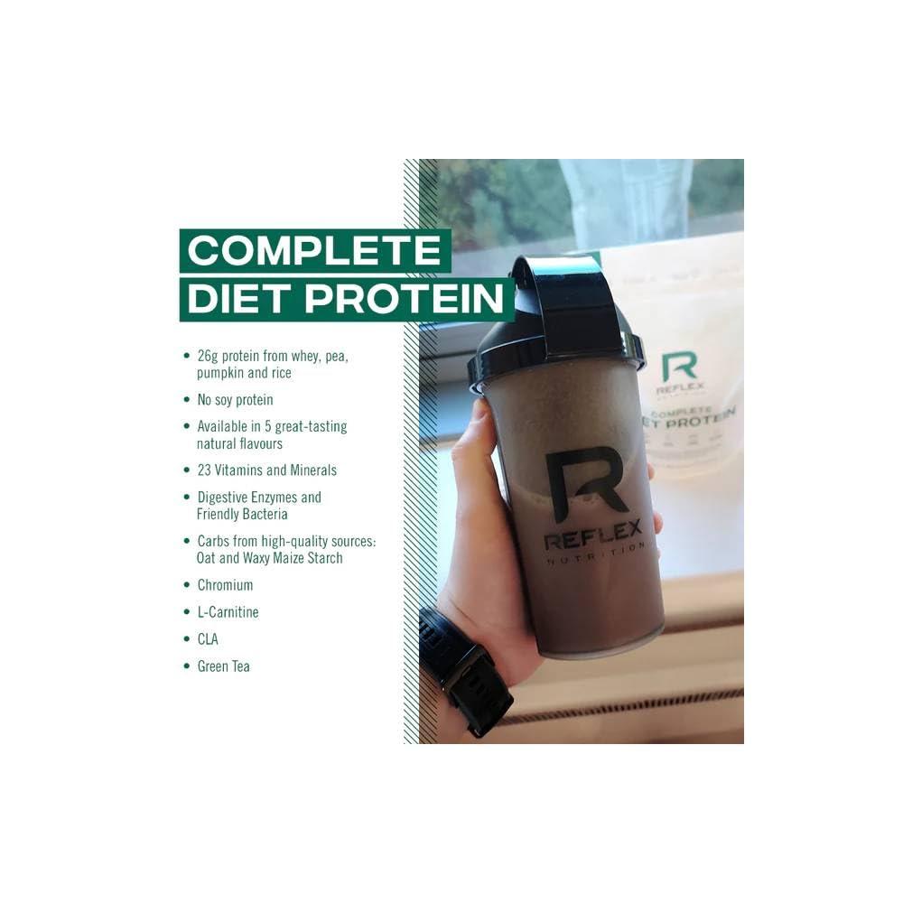 Reflex Nutrition Reflex Nutrition Diet Shake | Diet Meal Replacement Shake | Diet Protein Powder (Chocolate) (600g)