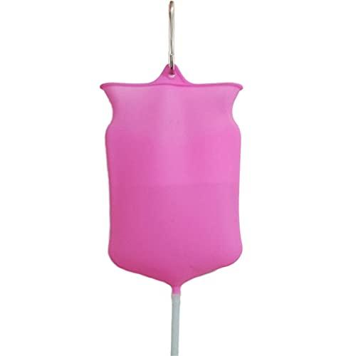 Telismei Enema Bag Kit BPA Free, Enema Bag Kit for Colon Cleansing, Non-Toxic Silicone Enema Bag Kit, Home Enema Colonic Irrigation Kit Bag, Reusable Enema Bag Kit,Detox Enemas, Douche(2L)