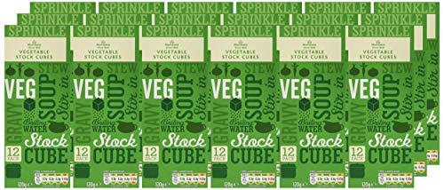 Morrisons Morrisons Vegetable Stock, 120 g, Pack of 18
