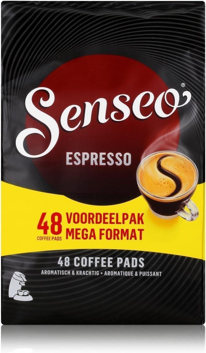 Senseo Douwe Egberts Senseo Coffee Pods Pick Any 3 packs (48 Coffee Pods Each Pack) from 8 Blend Inc: Classic, Espresso, Strong, Extra Strong, Mild, Gold(100% Arabica), Mocca, Decaf Total 144 Pods Mega Pack