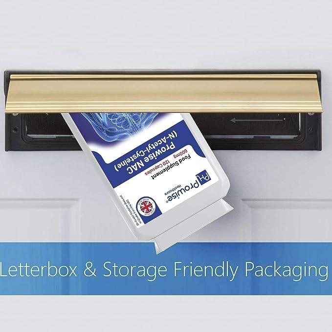 PH PROWISE Healthcare NAC N-Acetyl-Cysteine 600mg | 120 Capsules of Nac N-Acetyl-Cysteine | Vegan N-Acetyl-Cysteine Nutritional Supplements | High Bioavailability & No Fillers | UK Manufactured by Prowise Healthcare