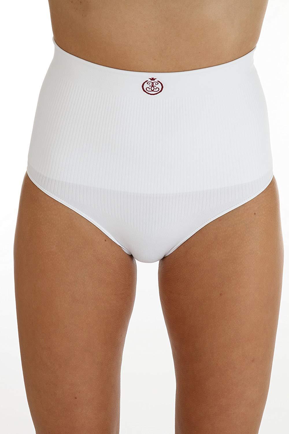 Comfizz.. Comfizz Womens Ostomy/Hernia/Post Surgery Support Briefs - High Waist - Level 2 Medium Support (L/XL, Black)