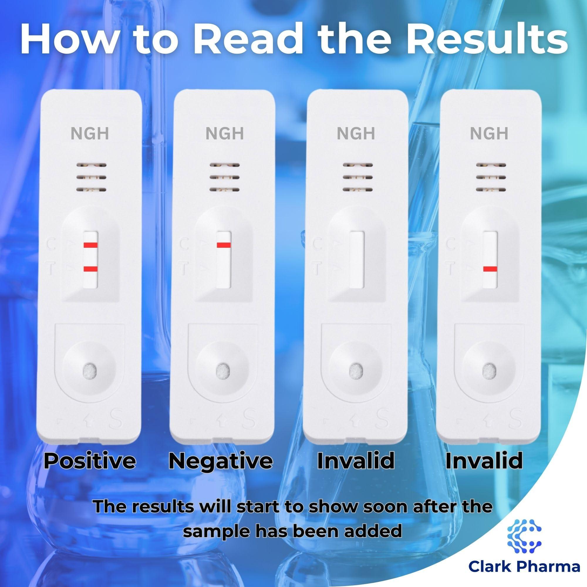 Clark Pharma Gonorrhoea Test Kit | Tests Male (Urethral Swab) or Female (Cervical Swab) for Gonorrhoea Bacteria | Rapid STD STI Test (Gonorrhoea Only)