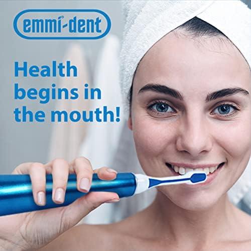 Emmi-dent emmi-dent Platinum Electric Ultrasonic Toothbrush | Gentle & Effective Cleaning | Ideal for Sensitive Teeth & Gums | Rechargeable Smart Care Toothbrush | No Scrubbing | Up to 15 Days Battery Life