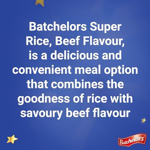 Batchelors Batchelors Super Rice Beef Flavour Packet Ready Meal, 90 g (Pack of 11)