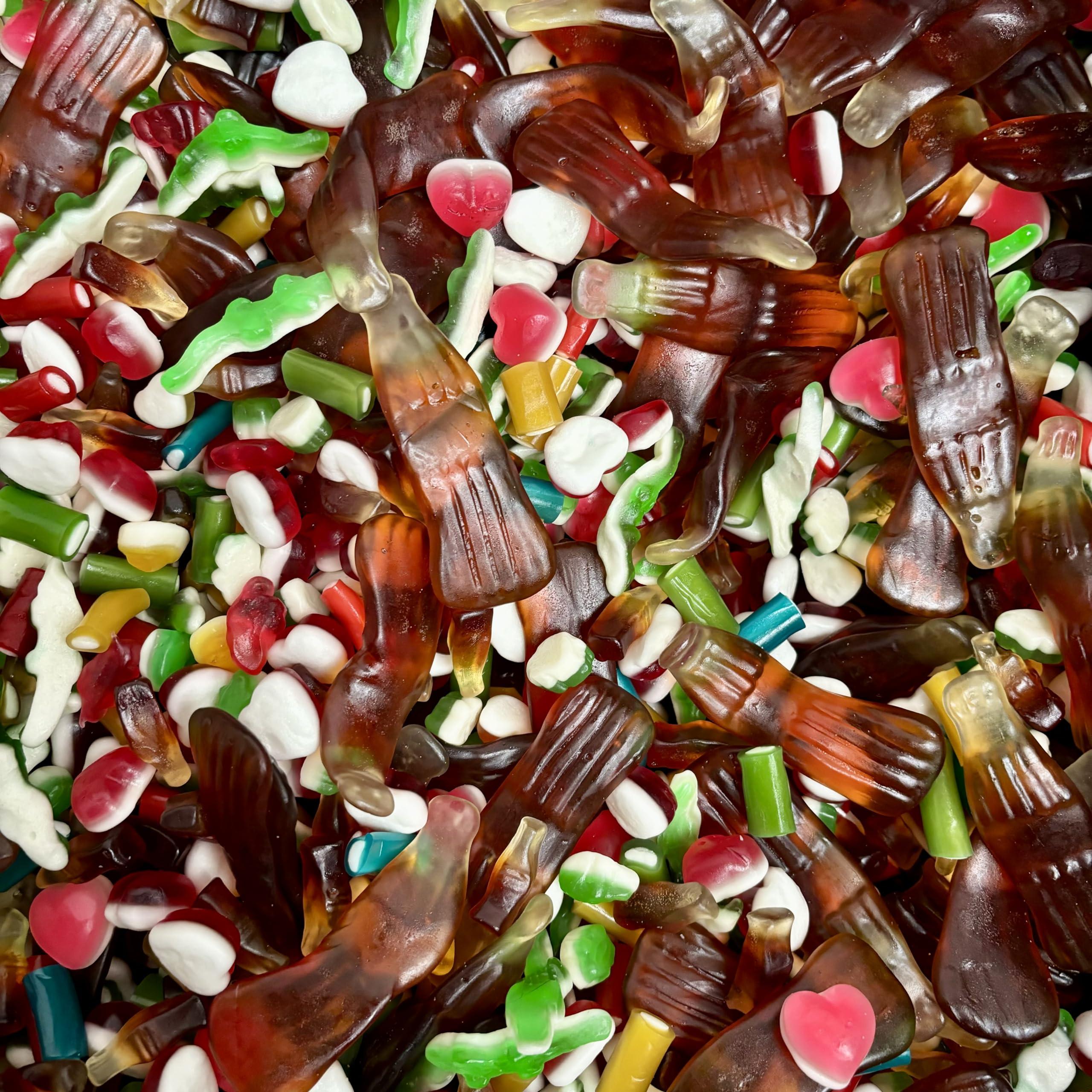 The Gourmet Sweet Company Halal Gummy Sweet Mix 1kg Share Bag By The Gourmet Sweet Company