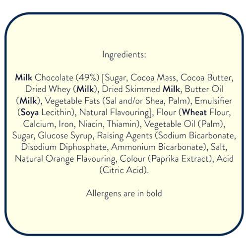 McVitie's McVitie\'s Club Orange Biscuit Bars, Zesty Orange Flavour, 22 g (Pack of 60)