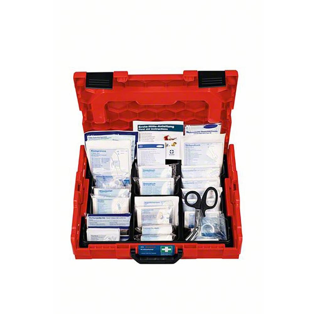 Bosch Professional Bosch Professional First Aid Kit in L-BOXX 102 (incl. First aid Dressing Materials Complaint with DIN 13157)