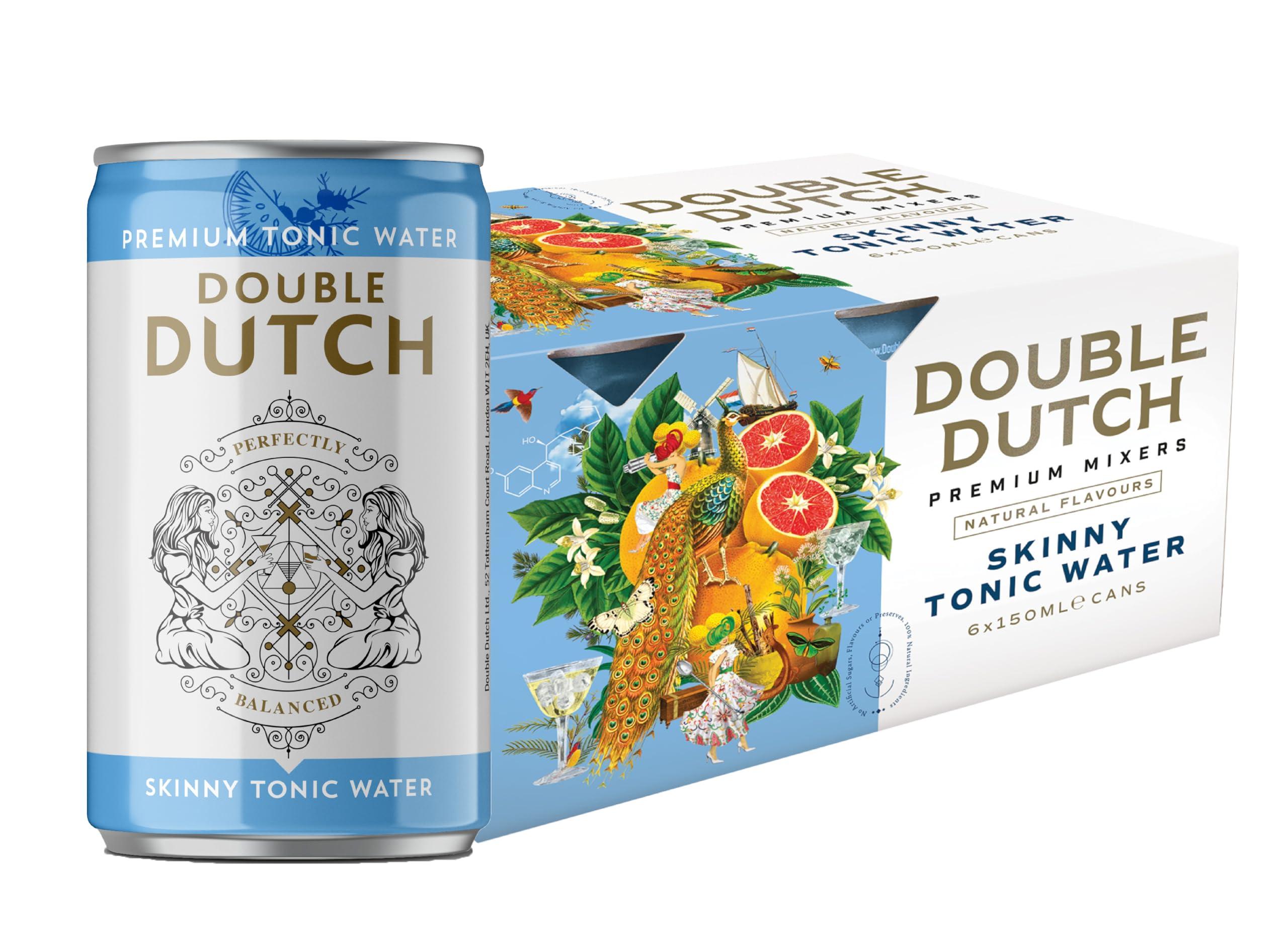 Double Dutch Double Dutch Skinny Tonic Water, 6 x 150ml
