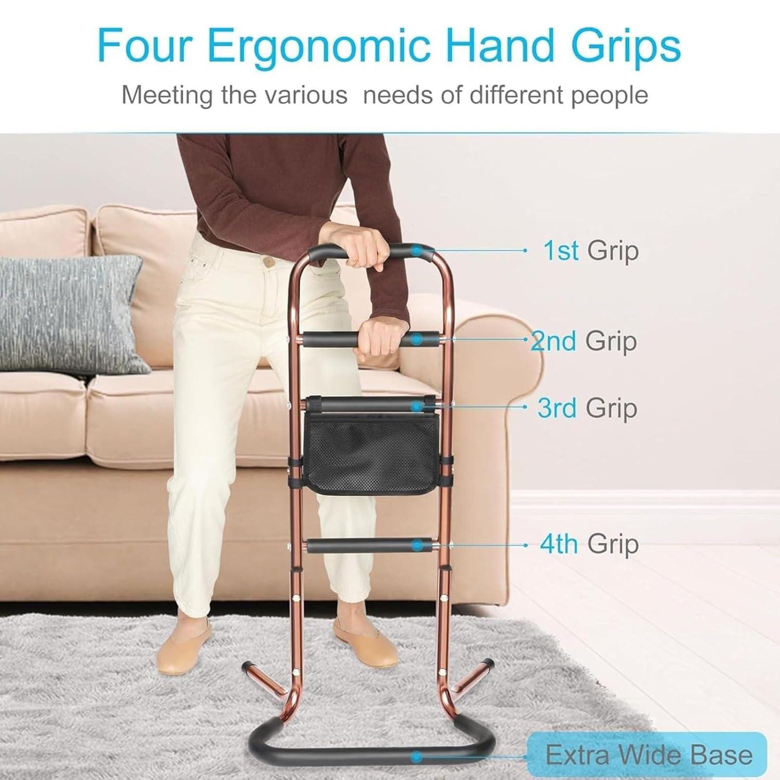 FreshCart Basics Stand Assist Device for Adults & Seniors - Portable Sit To Stand Lift | Chair Lift Mobility Aid for Walking Assistance & Standing Support