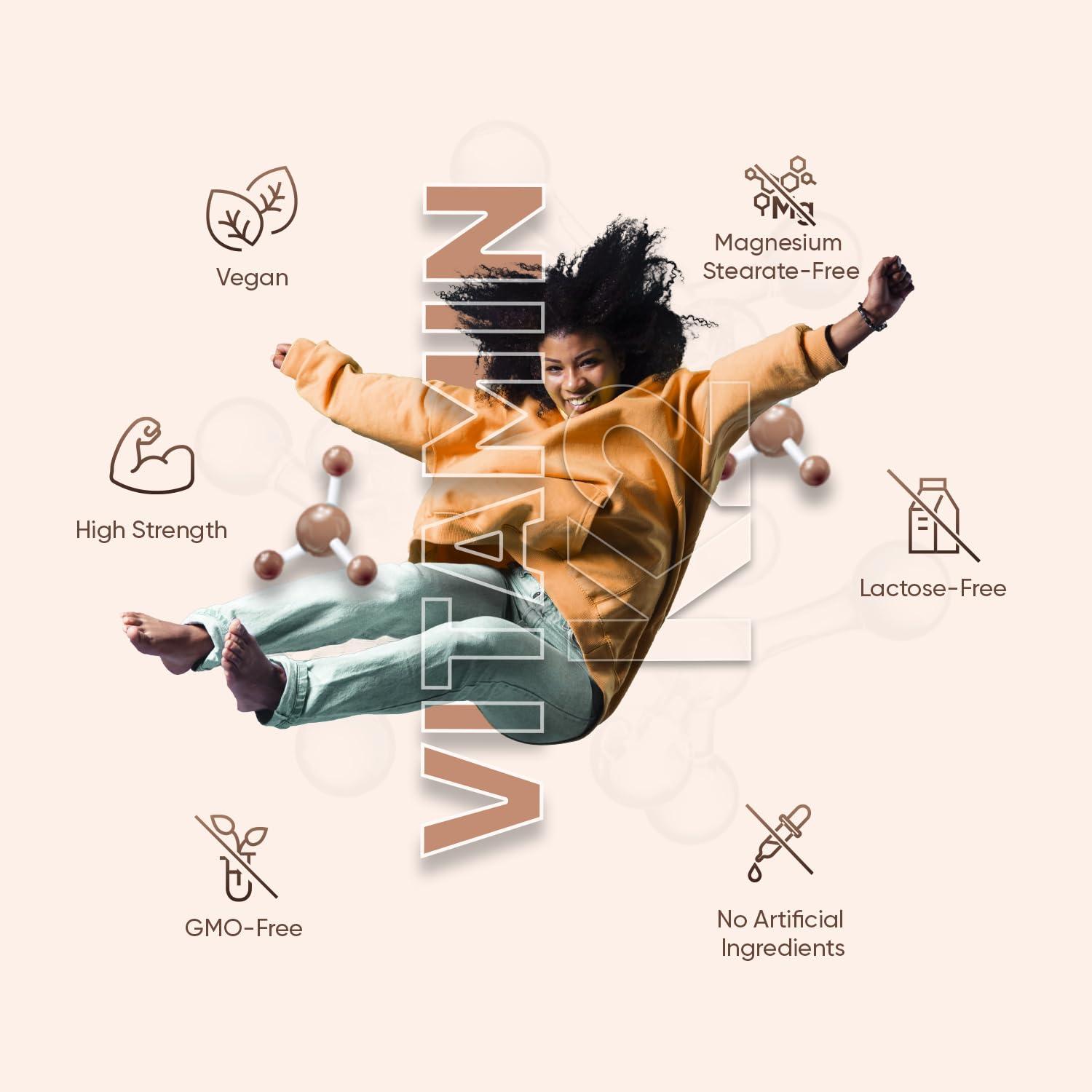 WeightWorld Vitamin K2 MK7 200mcg - 1 Year Supply - 365 Vegan K2 Vitamin Tablets (Not Vitamin K2 Capsules) - High Strength Menaquinone MK-7 - Gluten-Free K2 Vitamin Supplement for Bones