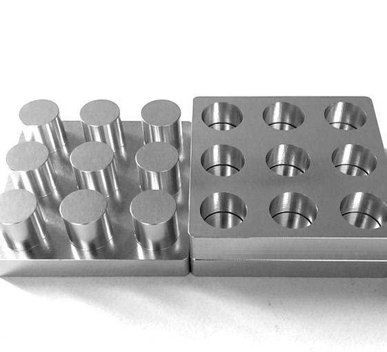 FreshCart Basics Pill Maker, Tablet Making Machine, Pill Press Mold, Aluminum Hand Tool, Tablet Mould Tool, Domestic Home Use 9/25 Holes (25 Holes (6mm))