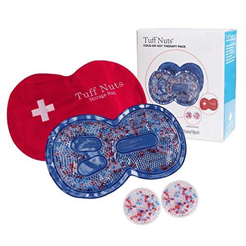 Tuff Products Co. TUFF Nuts Ice Packs for Vasectomy Testicles Injuries Recovery Frozen Peas, Male Reusable Cold Hot Pack Therapy, Urology Pain Relief Gel Beads Compress, Perfect Non Toxic Remedy Men's Treatment