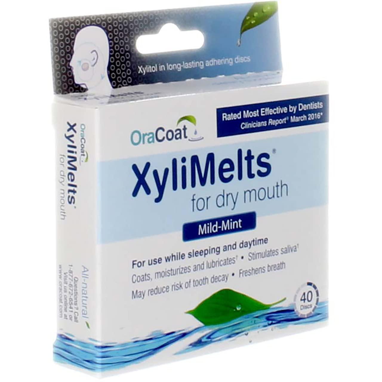 XyliMelts Oracoat - Xylimelts - Dry Mouth - Regular - 40 Count