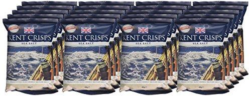Kent Crisps Limited Kent Crisps Sea Salt 40 g (Pack of 20)