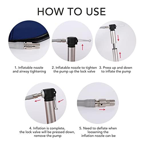 RiToEasysports Inflatable Lumbar Traction Device,Adjustable Decompression Lower Back Pain Relief Back Support Belt Lumbar Air Traction Device for Adult