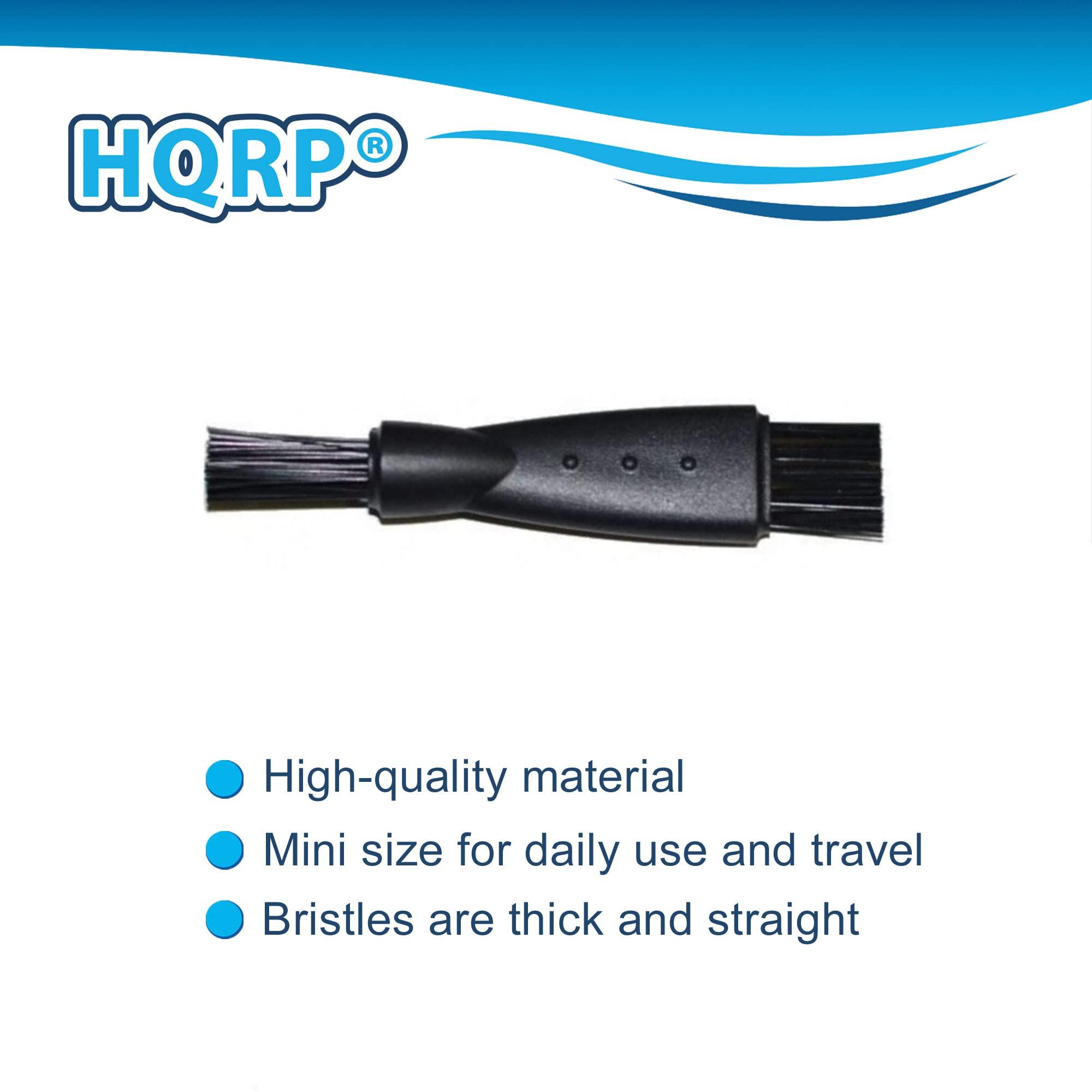 HQRP HQRP 3-pack Cleaning Brush Compatible with Philips Norelco QG3385 XA525 YS524 AT895 PT724 AT790 AT810 AT815 1190XD AT895 1255X HQ6710 HQ6725 HQ6730 RQ1062 HQ817 Electric Shaver, Trimmer + HQRP Coaster