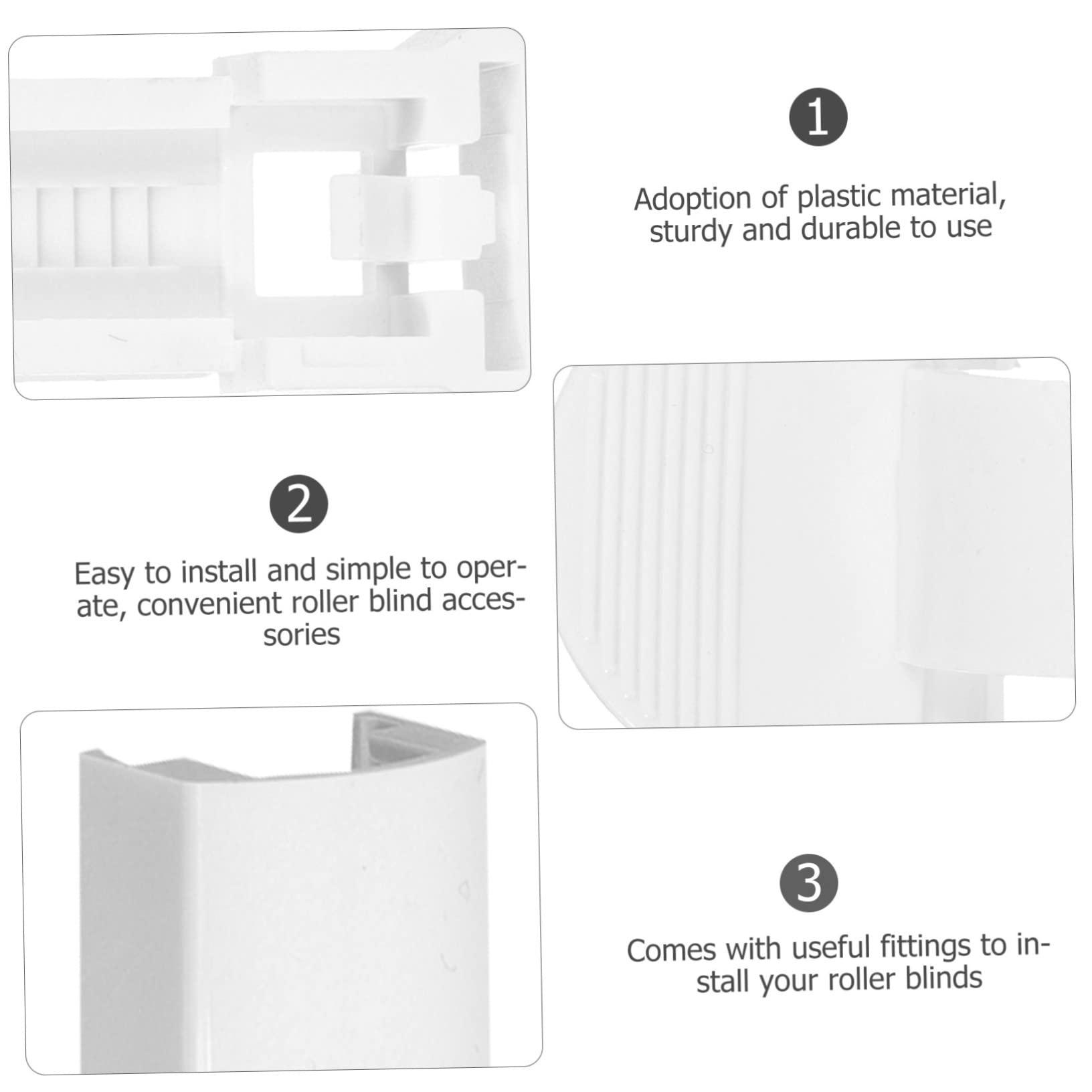 Healeved Healeved 11-Piece Roller Blind Parts Kit Replacement Fittings for Double Roller Blind Home Roller Blind Accessories Easy DIY