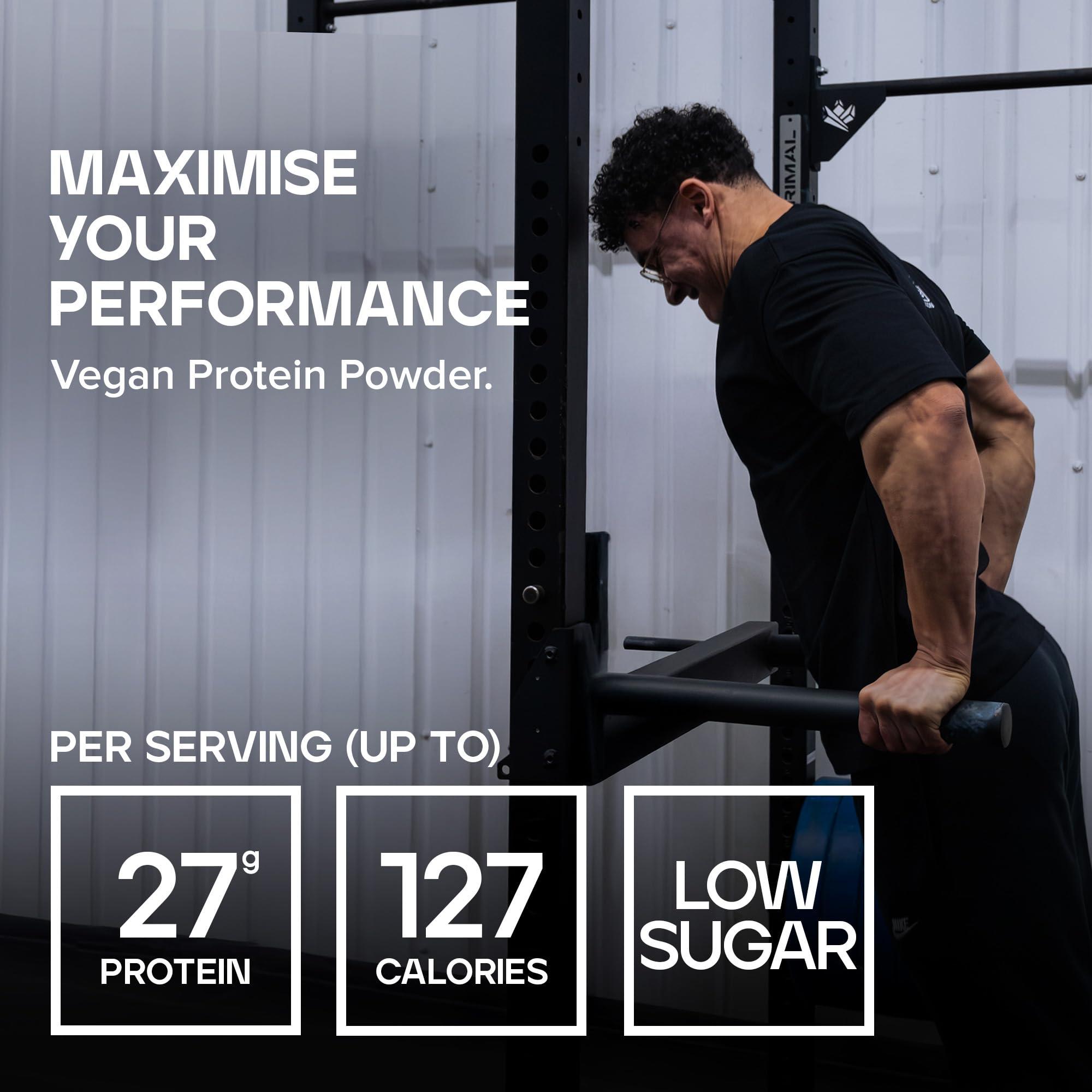 Bulk Bulk Vegan Protein Powder, Plant Based Protein Shake, Chocolate Cookies, 2.5 kg, New & Improved Formula, 71 Servings, Packaging May Vary