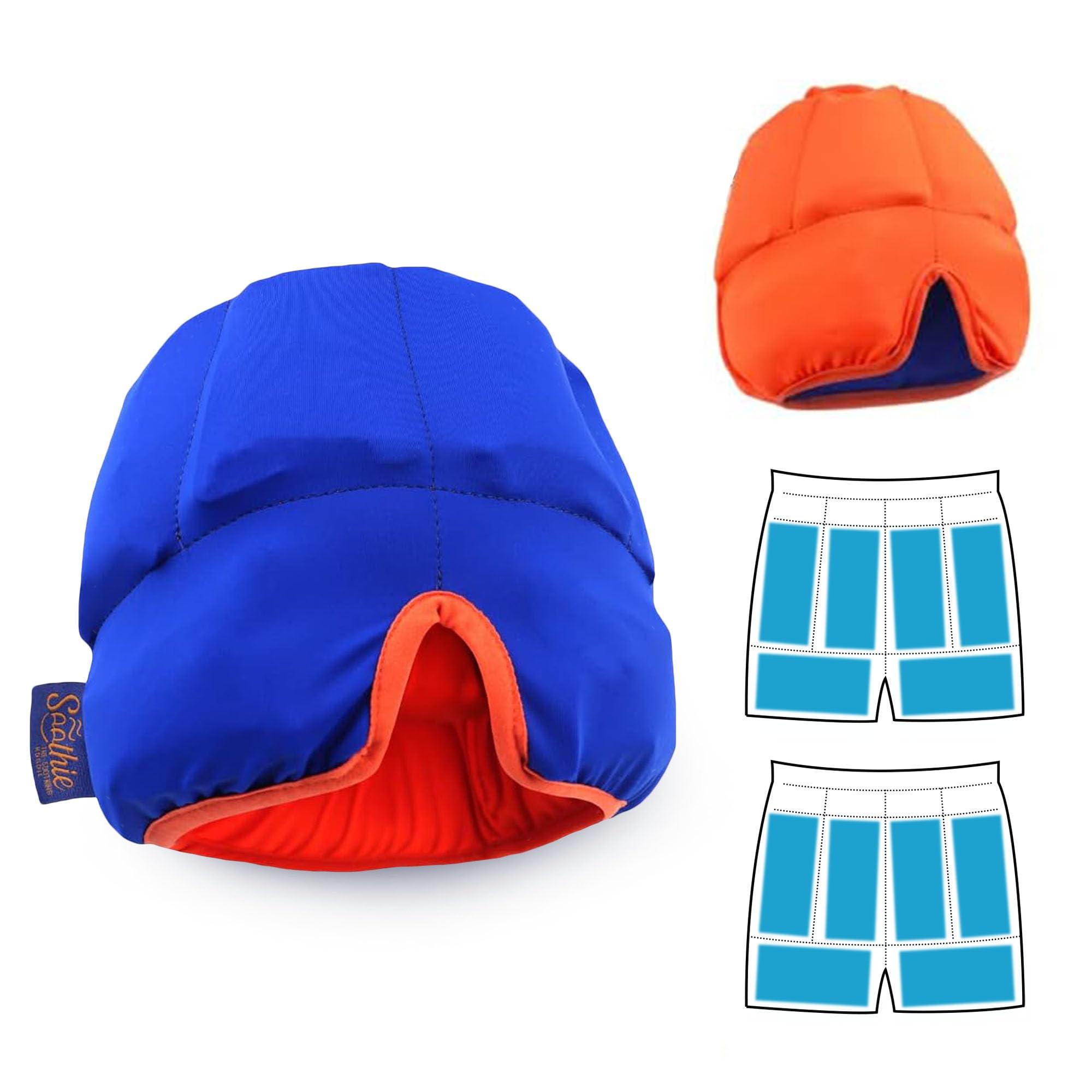 SOOTHIE THE SOOTHING HOODIE SOOTHIE Headache Relief Hat and Migraine Relief Cap. Ice Hat for Headaches & Puffy Eyes. Warm Therapy for Sinus & Stress Relief. Enjoy Our Improved Hat-33% More Soothing Gel Packs on Your Head!
