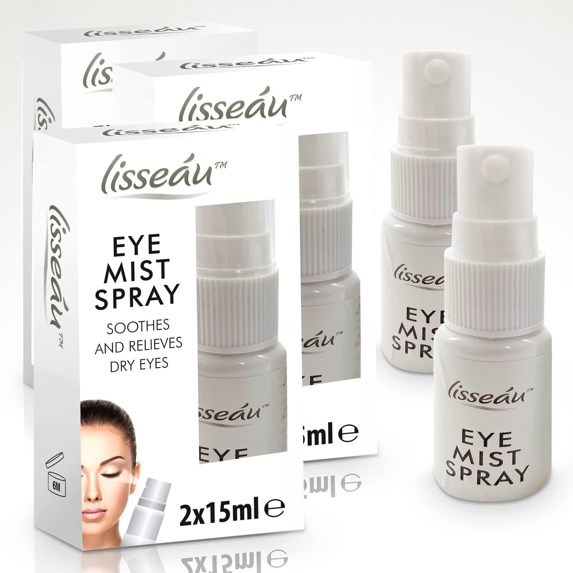 SOL SOL 6pk Eye Mist Spray - Hydrating Eye Care Solution for Dry, Tired Eyes - Soothes Irritation, Compact and Convenient for Quick Refresh Anytime, Lightweight, Travel-Friendly Spray for Everyday Comfort