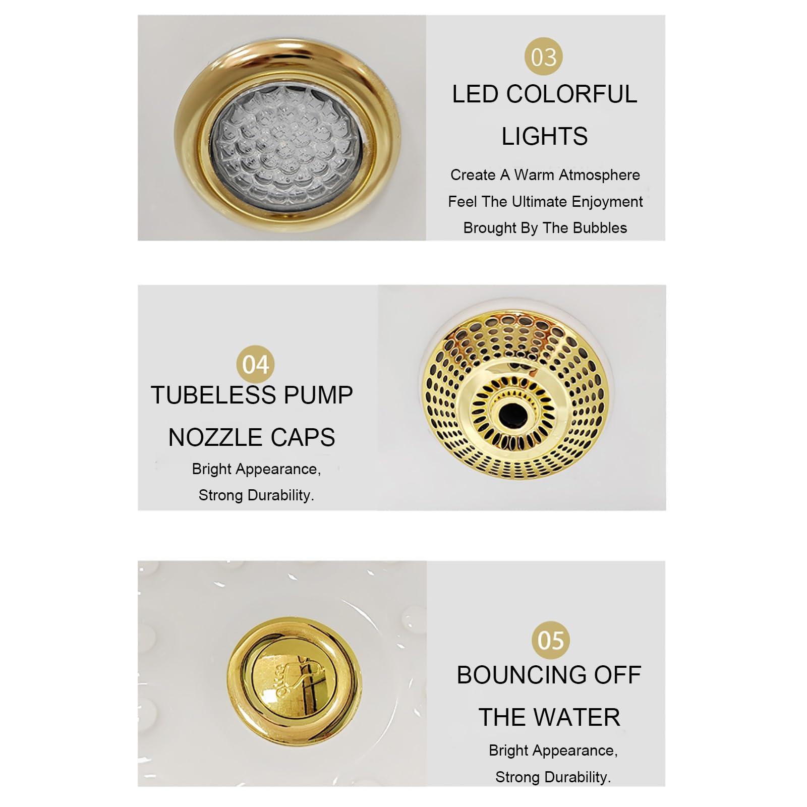 Generic Massager Foot Soaking Bath Basin Feet,Home Foot Spa,Large Foot Bath tub with Foot Scratcher,for Women and Men,Foot Soak Tub,Stress Relief for Fatigue and Tired Feet.