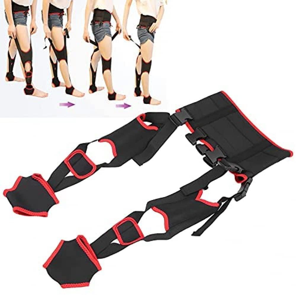 Tapef@ O/X Leg Type Correction Belt Adjustable Leg Correction Band, Correction Brace Belt Knock Knees Valgus Deformity Bow Legs Band Straighten Belt-L